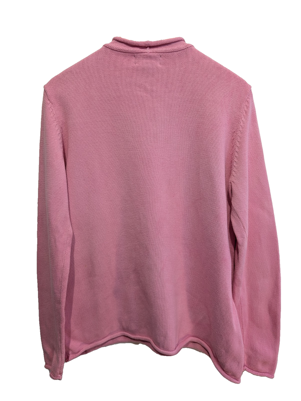 Pull femme LAUREN Ralph Lauren Jeans Co rose col roulotté coton taille M