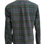 Chemise Ralph Lauren Carreaux Multicolores Manches Longues Custom Fit - Taille M