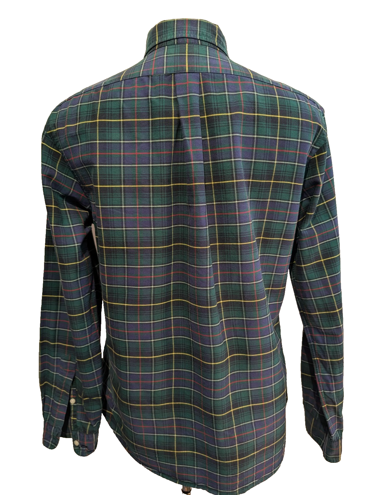 Chemise Ralph Lauren Carreaux Multicolores Manches Longues Custom Fit - Taille M