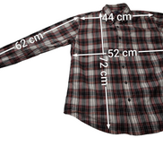 Chemise Dockers rouge à carreaux taille M #166msch