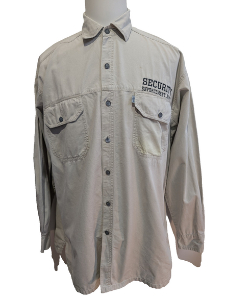 Chemise Levi's Workwear Rare - Security Agent - L taille grand (XL / XXL)