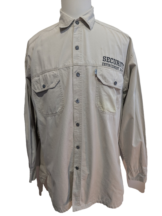 Chemise Levi's Workwear Rare - Security Agent - L taille grand (XL / XXL)