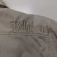 Blouson Billabong Homme L Crème Veste Harrington Coton Vintage Logo Brodé Dos