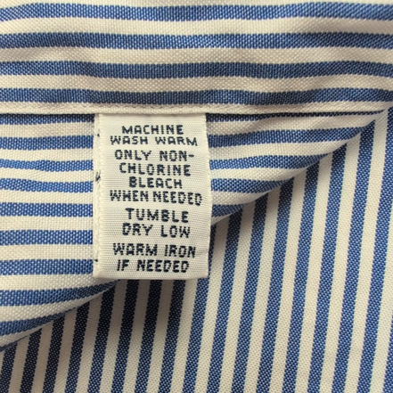 Chemise Ralph Lauren Classic Fit XXL bleu rayures logo bleu marine