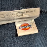 Chemise Dickies XL Bleu Marine uni Workwear Poches Manches longues