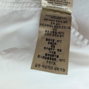 Chemise Burberry Brit M Blanche Manches Courtes Logo Brodé Vintage Coton