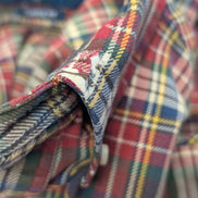 CHEMISE Ralph Lauren homme M Classic Fit ROUGE carreaux hiver