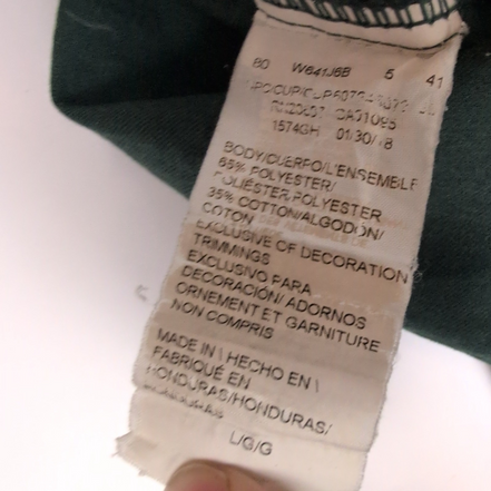 Chemise Dickies L Vert Bouteille Manches courtes Workwear 2 Poches Honduras