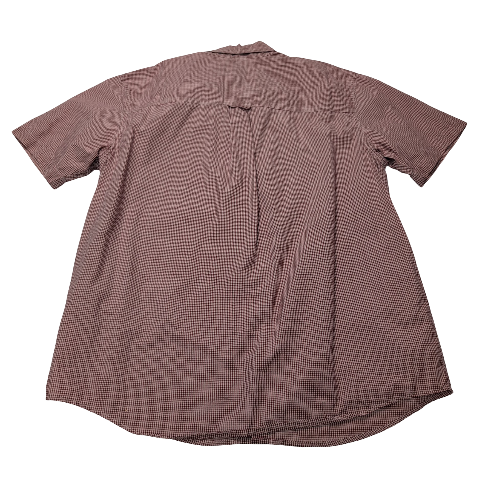 Chemise CHAPS rouge à carreaux manches courtes taille M #5e