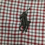Chemise Ralph Lauren XXL Flanelle Carreaux Rouge Noir Shirt Button Down 3153