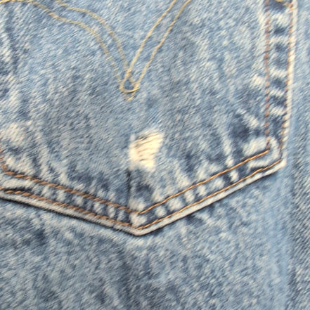 Levi’s 501 Jean Homme W28 L30 Bleu Destroy Grunge Vintage Pantalon