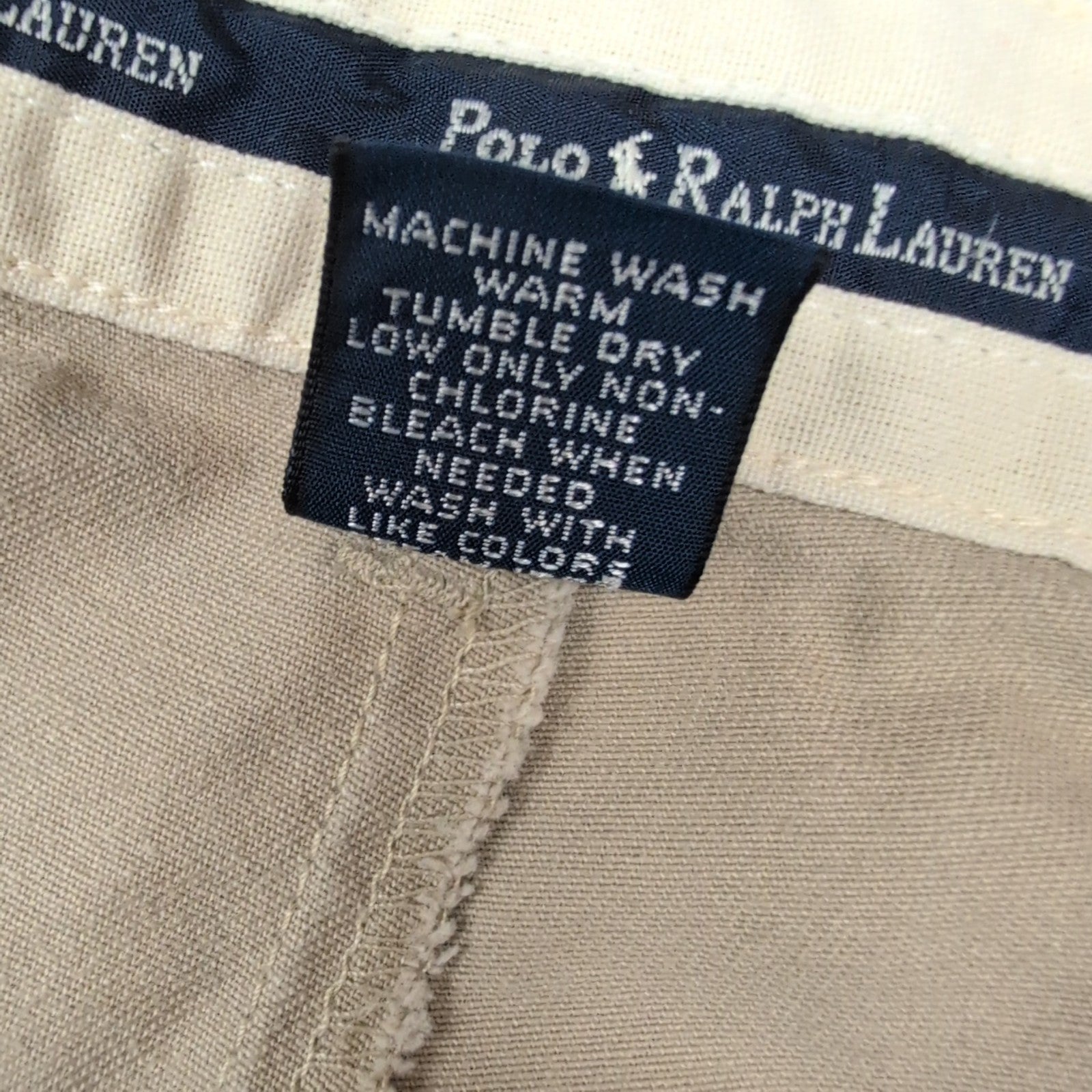 Pantalon chino Polo Ralph Lauren beige taille W36xL32 FR46 #27cr