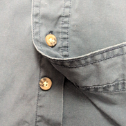 Chemise Carhartt Workwear XL bleu marine coton poche stylo rare