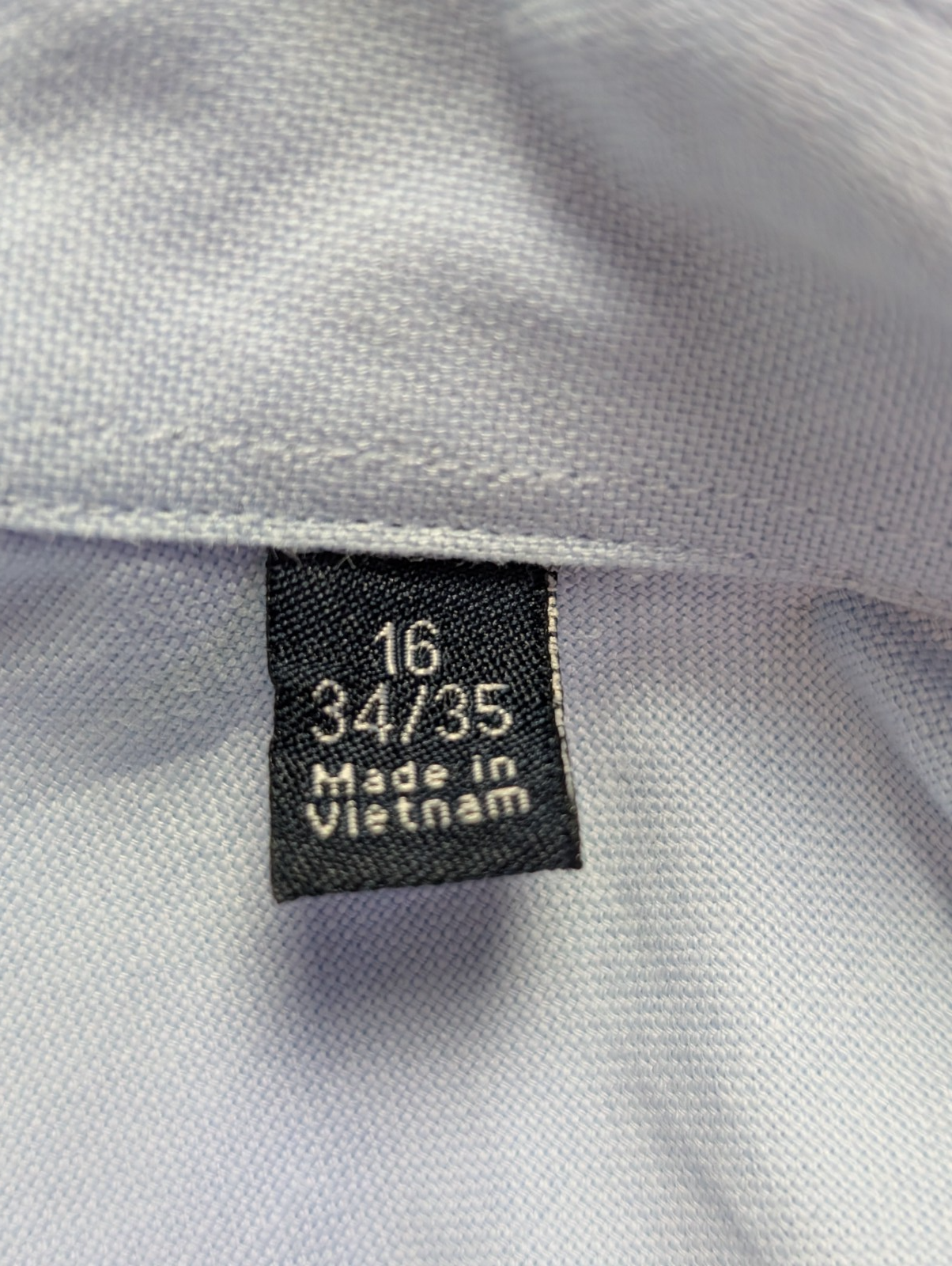 Chemise Nautica bleu clair uni taille L #132msch