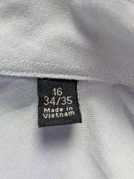 Chemise Nautica bleu clair uni taille L #132msch