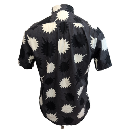 Chemise Diesel modèle D78 manches courtes motif explosion Bam Boom M