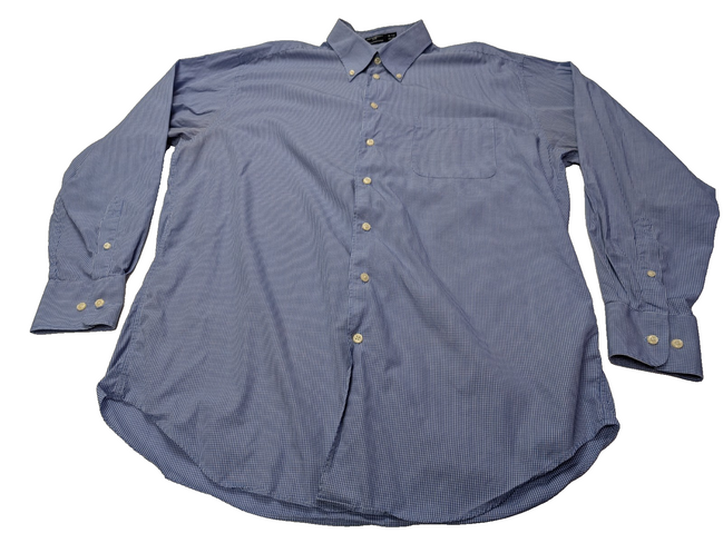 Chemise Nautica bleu uni taille XL #136msch