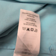 Chemise Hawaïenne Patagonia S Bleu Clair Poisson Trident Brodé Polyester
