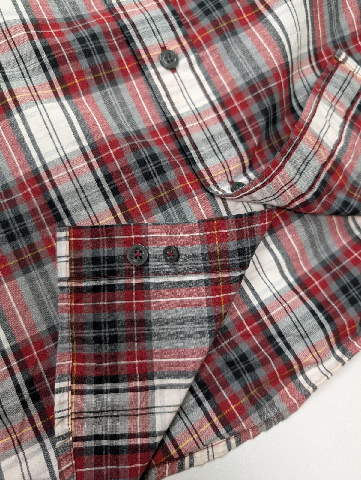 Chemise Dockers rouge à carreaux taille M #166msch