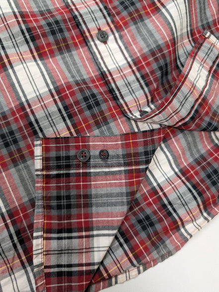 Chemise Dockers rouge à carreaux taille M #166msch