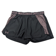 Short Under Armour HeatGear Noir & Marron - Femme Taille M