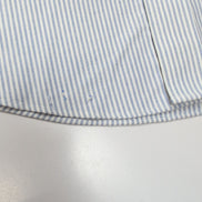 Chemise L.L. Bean Bleu à Rayures Wrinkle Resistant 1 Poche - Taille L