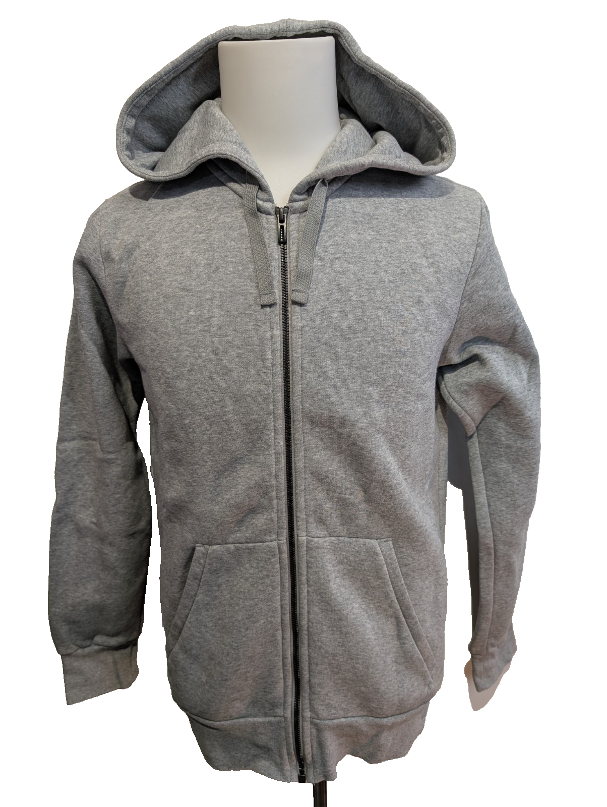 Veste à capuche Adidas Full Zip Gris Taille S Hoodie Sportswear Training