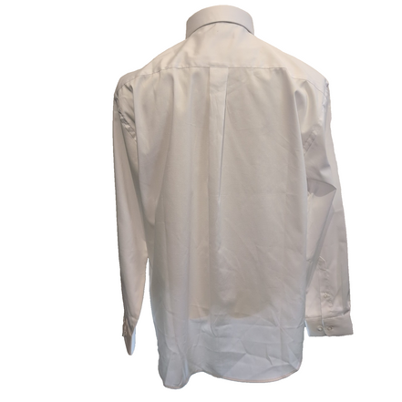 Chemise HENBURY L/XL blanche unie coton polyester neuve avec étiquette