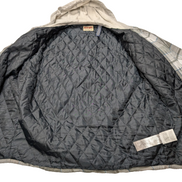 Wrangler Surchemise Flanelle Matelassée Capuche T.S Veste Carreau Gris |243S