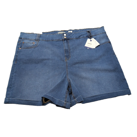 Short Femme T60 New Look Kind Denim Bleu Stretch Neuf avec Étiquette