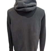 Sweat à Capuche Nike Vintage Noir - Logo Brodé - Coton Épais - Taille S