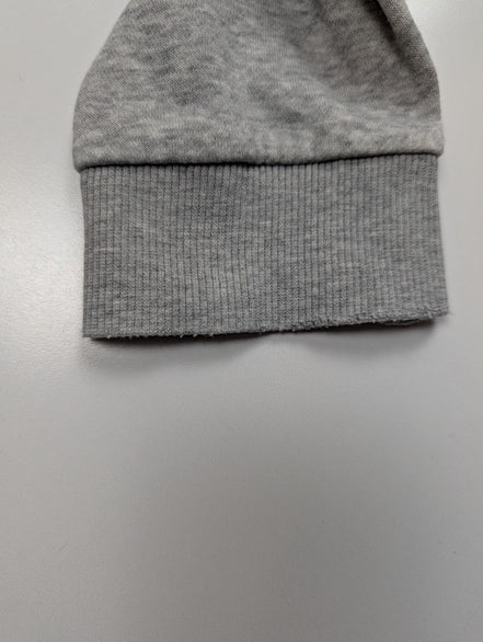 ➜ Sweat à Capuche Adidas Vintage - Logo Poitrine - Gris - Taille S
