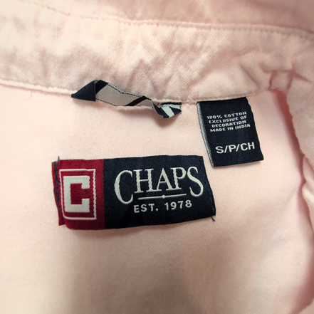 Chemise CHAPS rose uni taille S #79e