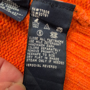Gilet zippé Tommy Hilfiger orange Homme XXL Logo manche