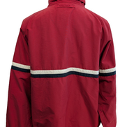 NAUTICA Veste Imperméable Coupe-Vent XXL Rouge Logo Brodé | 315BSR