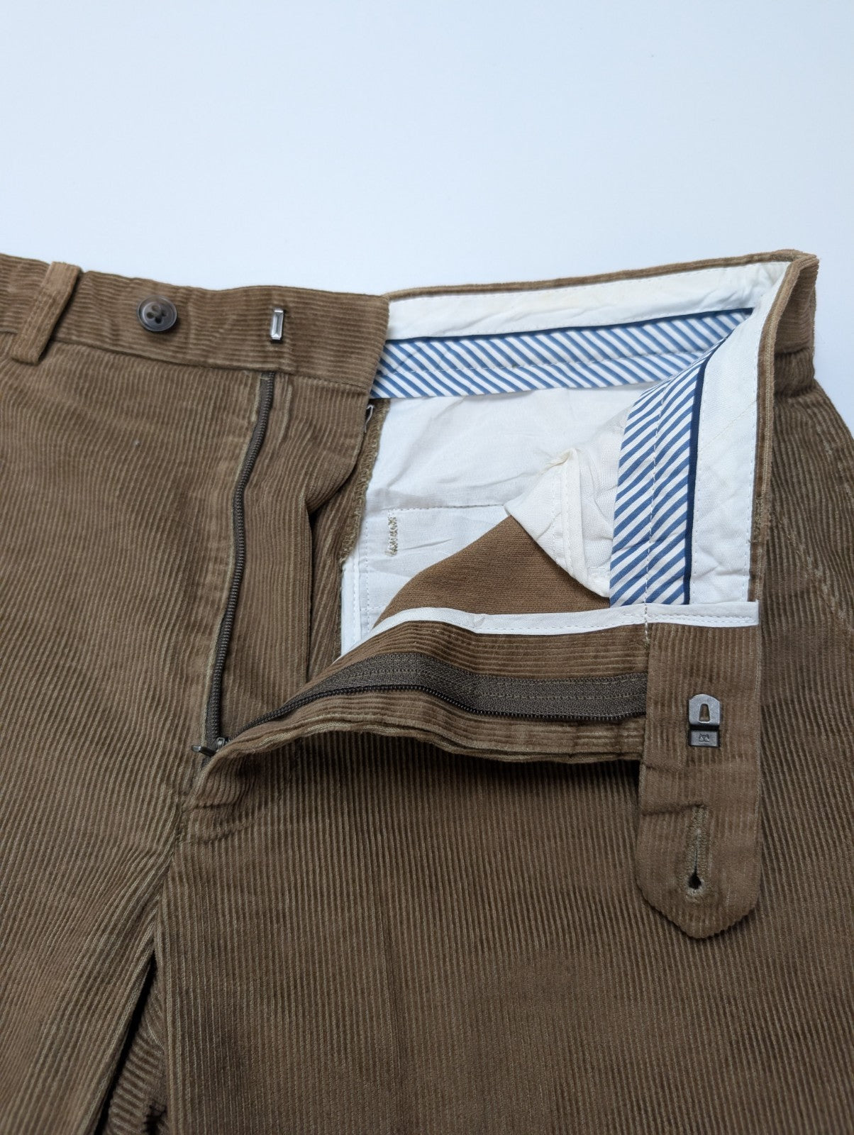 Pantalon Velours Côtelé Lauren Ralph Lauren W30 L30 Marron Clair Homme 👖🪵✨
