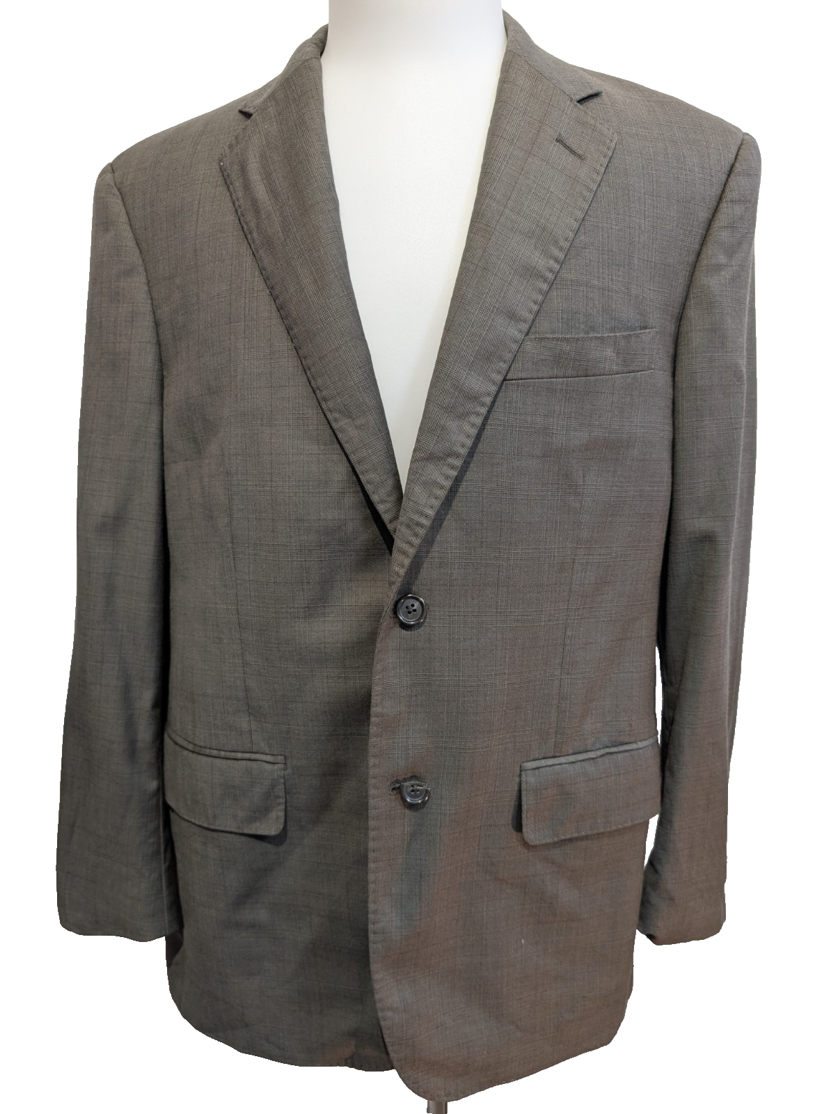Veste Blazer homme Pronto Uomo Couture kaki Super 120'S taille L