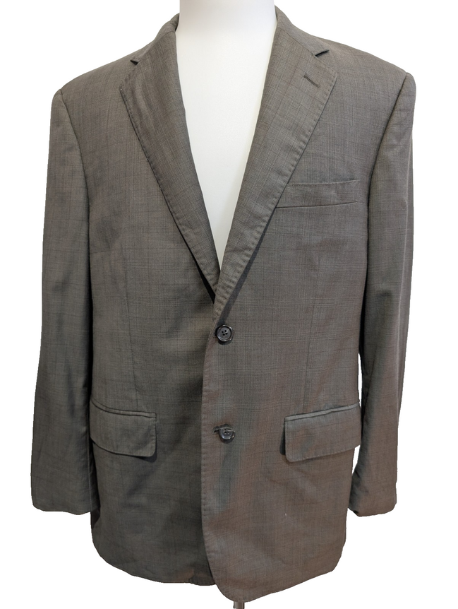 Veste Blazer homme Pronto Uomo Couture kaki Super 120'S taille L