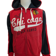 Veste Hoodie Femme Chicago Blackhawks 4Her NHL Hockey Sport Chic Rouge Taille L