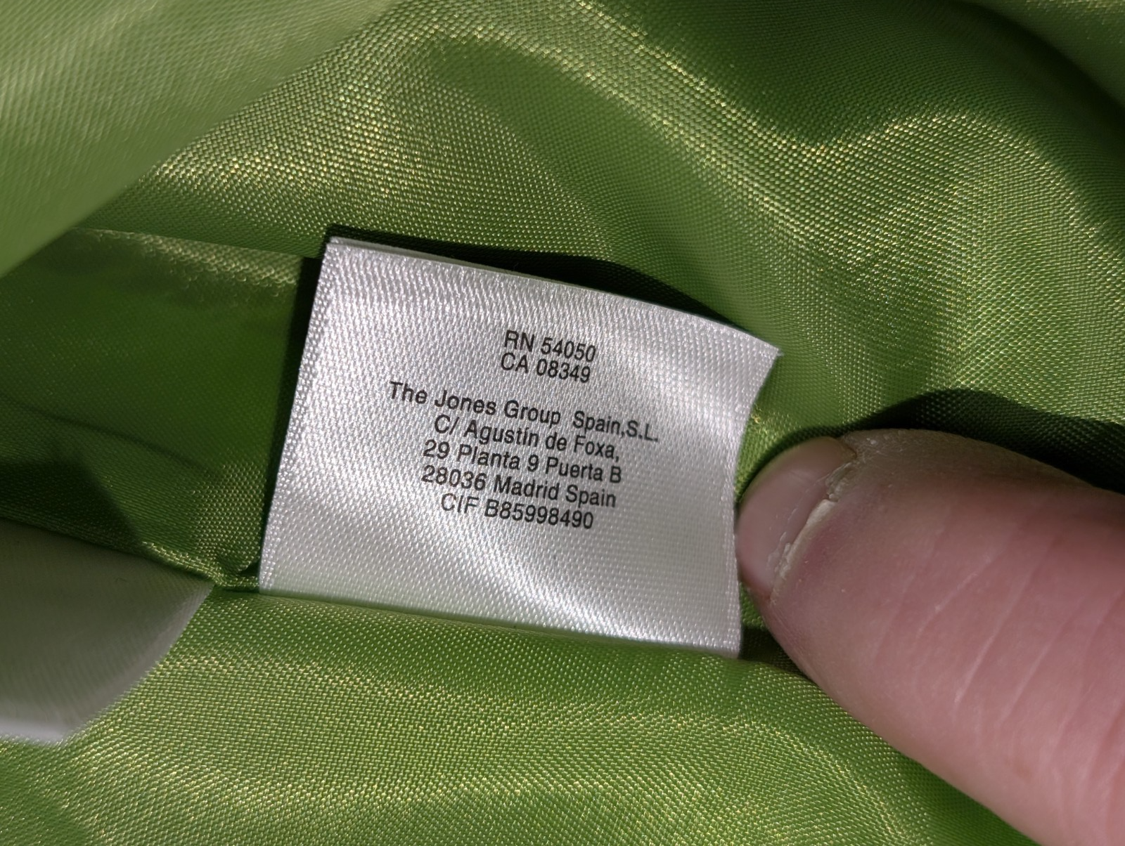 Veste Blazer femme Kasper Vert Clair Taille 2XL