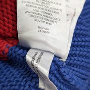 Pull Polo Ralph Lauren Yacht Club L multicolore rayures écusson brodé