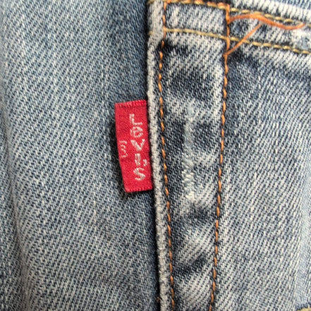 Levi’s 501 Jean Homme W36 L34 Bleu Grunge Destroy Vintage Pantalon