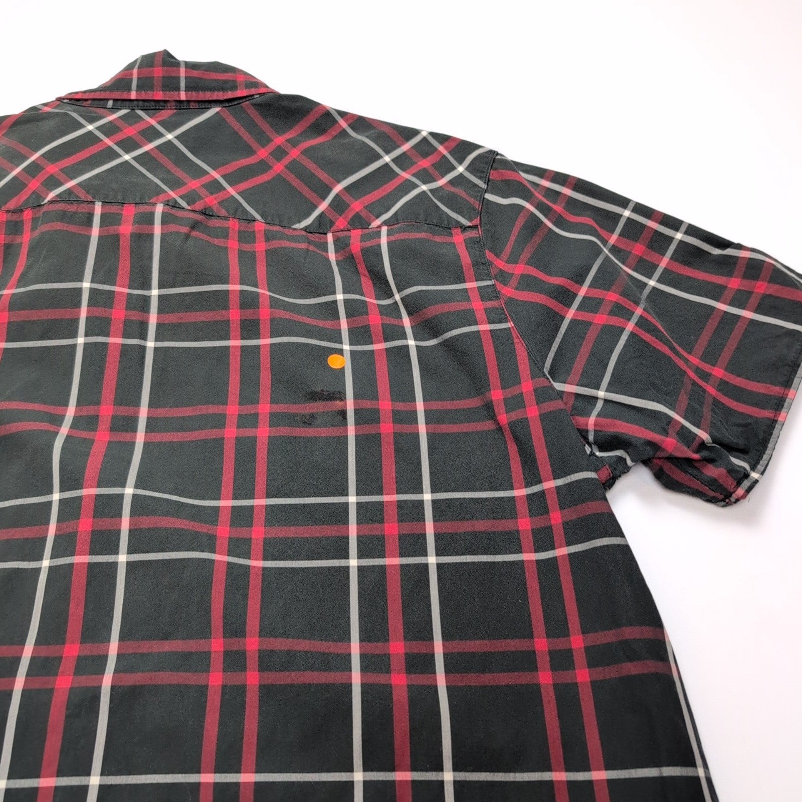Chemise Carhartt Manches Courtes Rouge et Noir à carreaux - Taille XL