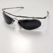 Lunettes de soleil Y2K Cyberpunk Monture Acier Branche Fine