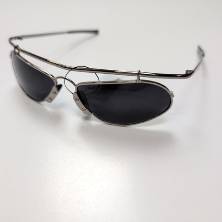 Lunettes de soleil Y2K Cyberpunk Monture Acier Branche Fine
