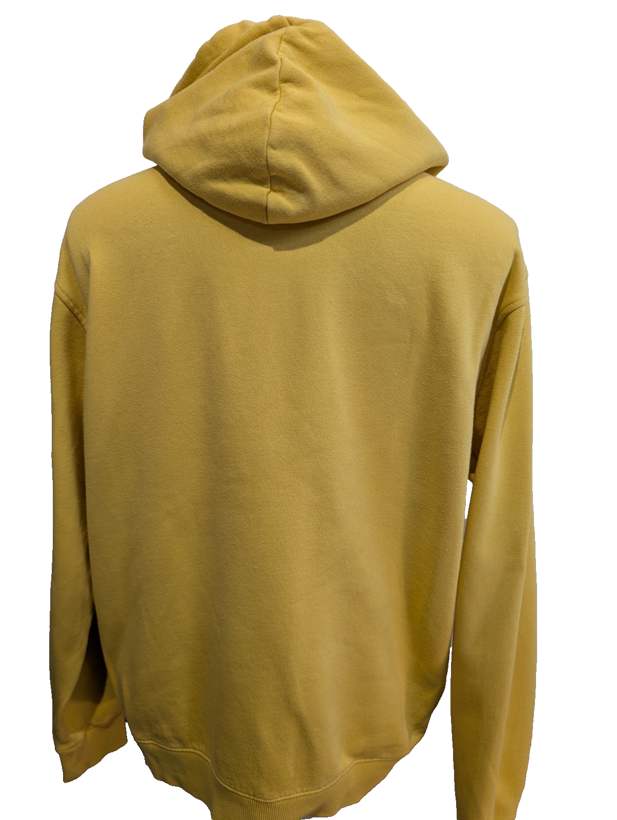 Sweat à capuche Guess Originals Jaune Grands Logos Taille M