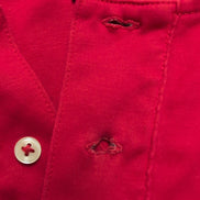 Polo Ralph Lauren Homme M Rouge Logo Marron Polo Manches Courtes