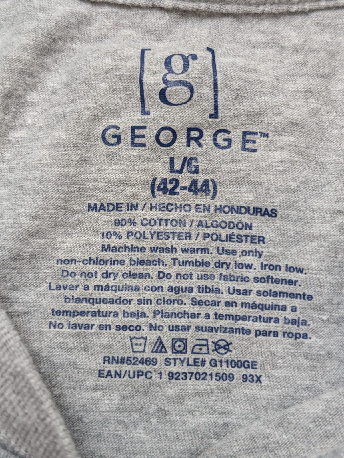 T-shirt Gris George 