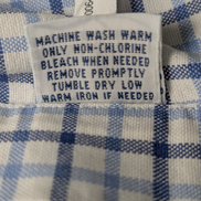 Ralph Lauren Chemise Homme S Bleu Blanc Gingham Manches Longues Logo Bleu Marine