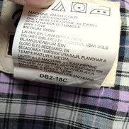 Chemise Wrangler Riata Manches Longues à Carreaux Violet Bleu et Noir Taille L